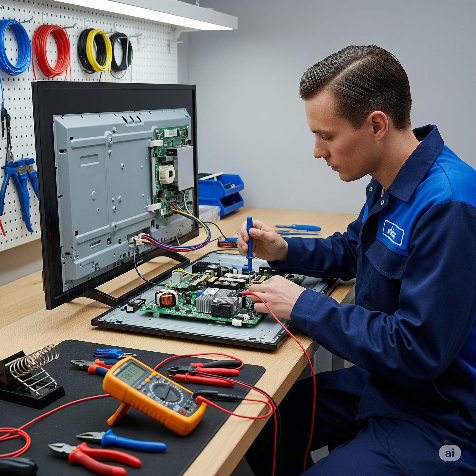 television en réparation